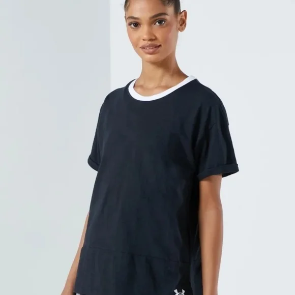 Under Armour Womens Charged Cotton T-Shirt Tee Size Small Colour Black - Picture 2 of 8